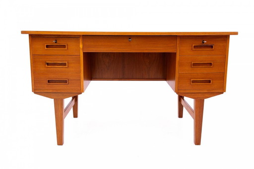 Bureau en teck, Danemark, années 1960.