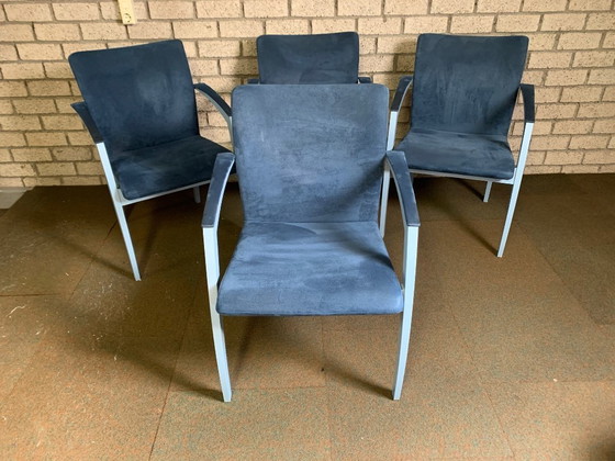 Image 1 of 4x Leolux Camarilla Esszimmerstühle