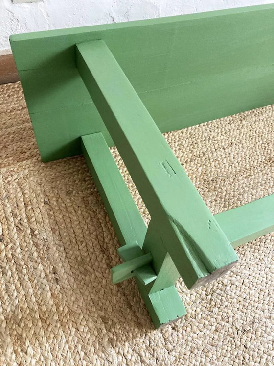 Image 1 of Antique solid wood bench