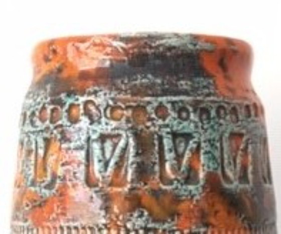 Image 1 of Vase Bitossi Aldo Mori « Sunset » – design italien vintage – modèle 8170