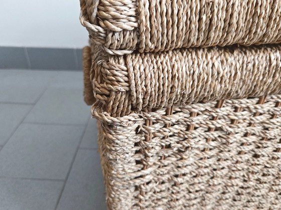 Image 1 of PRACHTIGE VINTAGE TOUWKOFFER UIT 1960 VAN DLG AUDOUX MINET JAREN 60