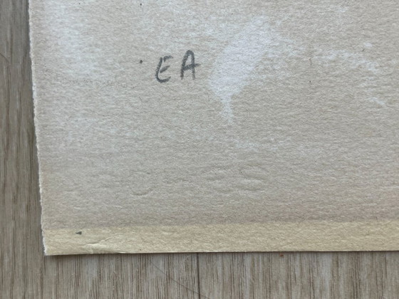 Image 1 of Leonor Fini, Gatti, rara litografia 1970