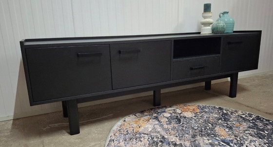 Image 1 of Modern oak TV cabinet, 190 cm, new
