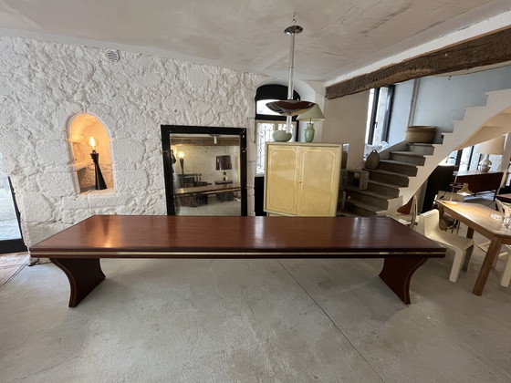 Image 1 of Grote eettafel in de refter - jaren 80