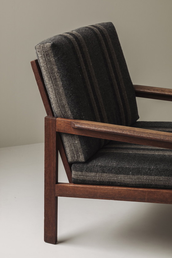 Image 1 of Set of Two Easy Chairs Designed by Illum Wikkelsø for N. Eilersen, Denmark 1959