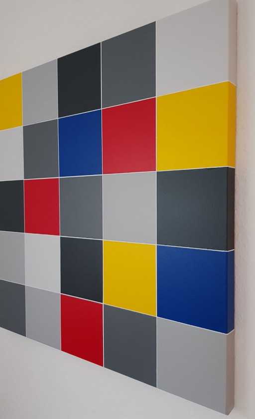 5 x 5 - 20240524 – schilderijen tekeningen, Canvas (photo 2 of 7)