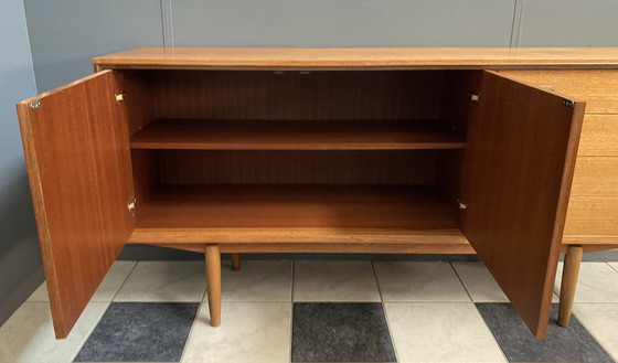 Image 1 of Teak Sideboard By Friedrich Waltke 1960S