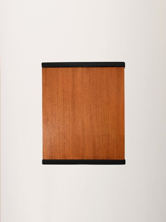 Image 1 of Small Scandinavian chest with black frames by Bodafors