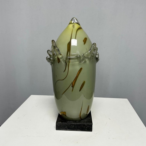 Forma di crescita Duo di arte del vetro estremamente costosa e impeccabile – glaskunst, Glass (photo 2 of 6)