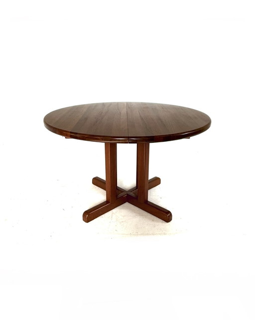 Vintage XXL Dänischer Esstisch, Dyrlund '70s