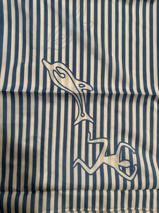 Tenda da doccia Andrea Branzi Fish’n’Stripes - Nuova - Postmoderna - Stile Memphis - Stile Sottsass (photo 5 of 7)