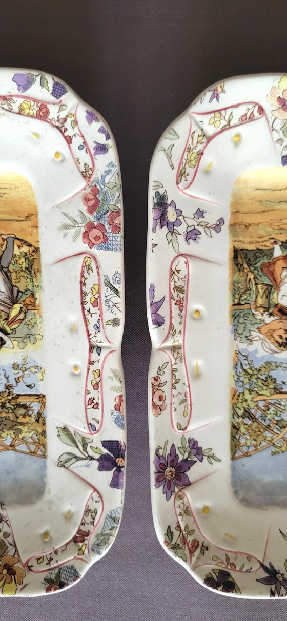 Sarreguemines Enfants Richard 2 Dishes in very good condition – Sarreguemines (France), Crockery, Porcelain (photo 5 of 7)