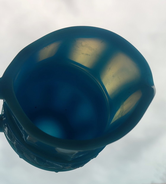 Image 1 of Vintage opaline glass pitcher/creamer