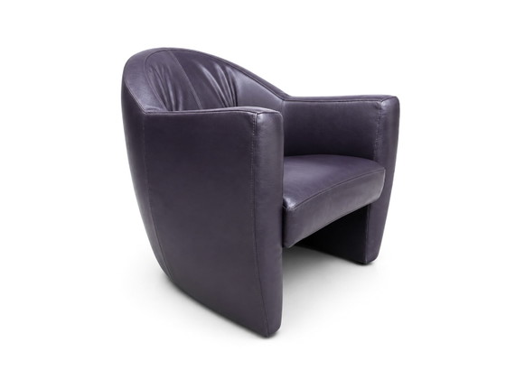 Leolux Carabas Fauteuil Cuir Aubergine – Leather (photo 4 of 7)