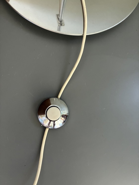 Image 1 of Space Age Vintage Floor Lamp “Lucerna” in chrome-plated steel by Harvey Guzzini