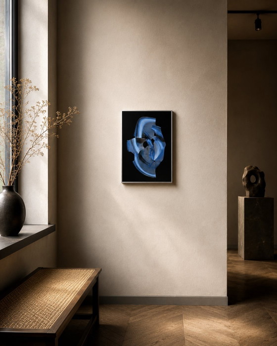 Image 1 of Opera d'arte astratta in vetro