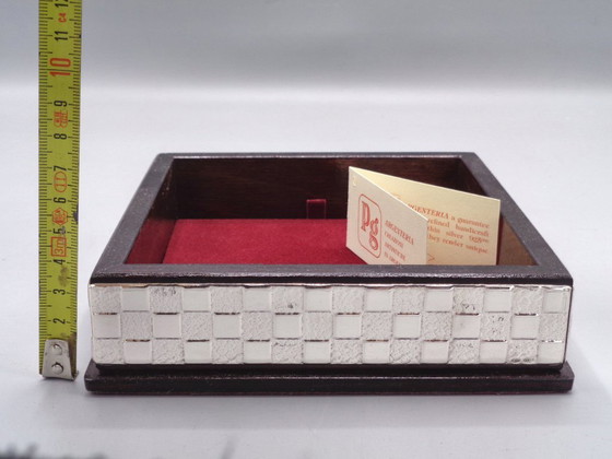 Image 1 of 925 zilveren etui 15x15