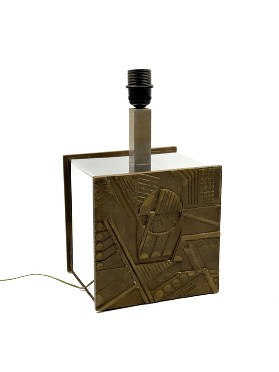 Image 1 of Luciano Frigerio, base de lampe de table Hollywood Regency, Italie 1970