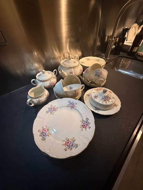 Image 1 of complete Mosa tea, breakfast and dinner service