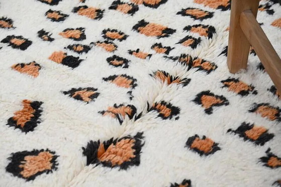 Alfombra bereber única hecha a mano decorada 200cmx300cm – Wool, Bohemian (photo 4 of 7)