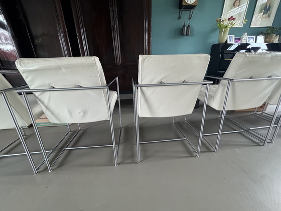 Image 1 of 6 Mooie Harbink Design Eetkamerstoelen