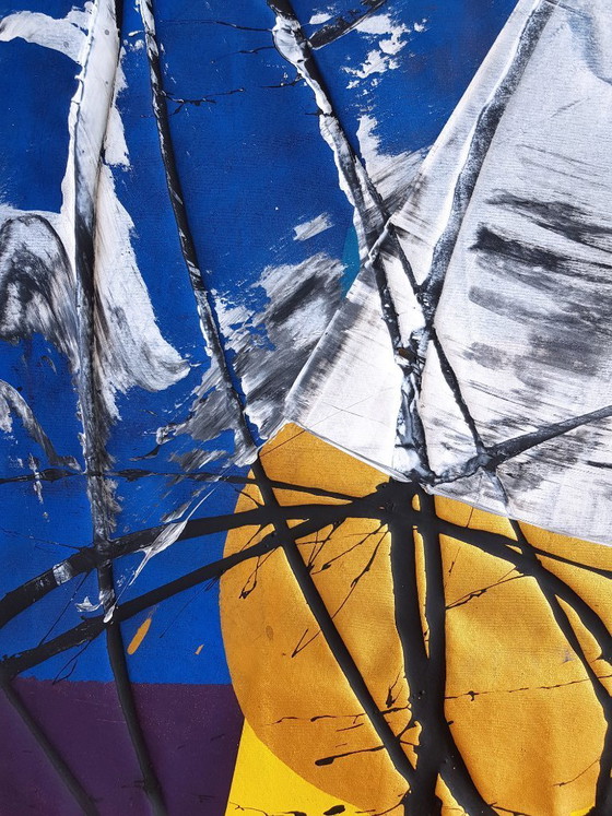 Image 1 of Jürgen Angeler - Pink Heart - 200 x 140 cm