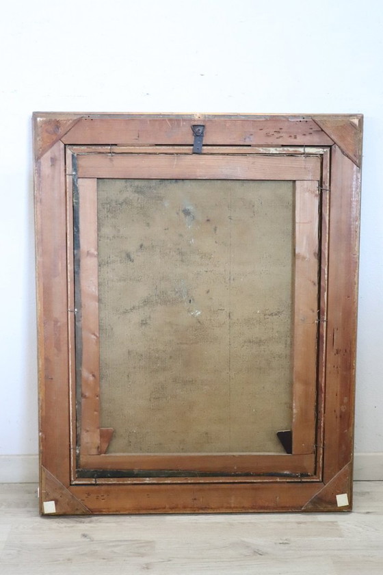 Image 1 of Olieverfschilderij op canvas, Portret van een jonge vrouw, Italië Gesigneerd en gedateerd 1917