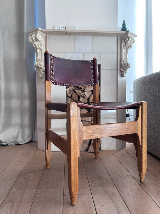 Silla brutalista Werner Bierman Arte Sano – Sillas y sillones, Cuero, Madera (photo 2 of 7)