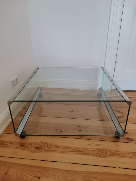 Image 1 of Tavolo in vetro Galotti Radice Made in Italy