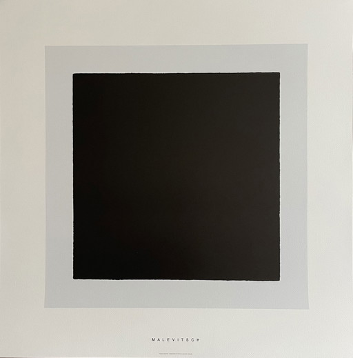 KS Malevich (1878-1935), Quadrato nero, pubblicato da ActeIII Belgio