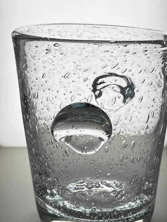 Cubiteras de cristal burbuja estilo Biot – Accesorios de mesa, Vidrio, Retro (photo 5 of 5)