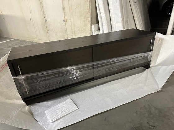 Image 1 of CONSOLE TABLE 180X40X76CM GREYED OAK