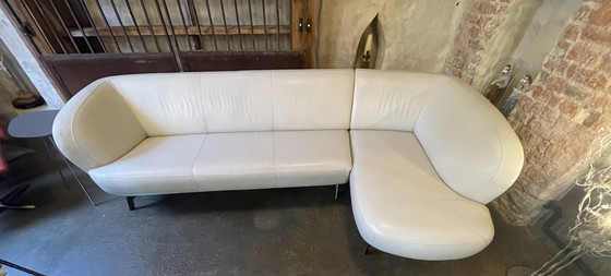 Image 1 of Sofá esquinero Leolux Flint, cuero Ceras