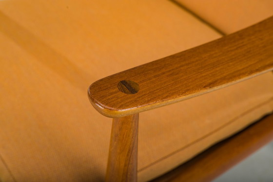 Image 1 of Chaise longue en teck du Mid Century par Peter Hvidt & Orla Mølgaard pour France & Søn / France & Daverkosen, années 1960