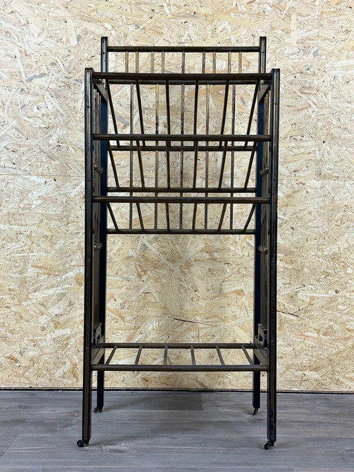 Magazine rack Wiener Werkstätte Austria Made of mahogany & brass Around 1900