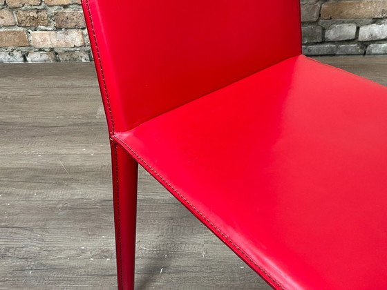 Image 1 of 4x Arper Norma rosso