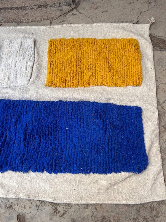 Handmade pure wool rug with colorful patterns, size 1.5/2.5 m – Alberto Bazzani, Rugs & carpets (photo 7 of 8)