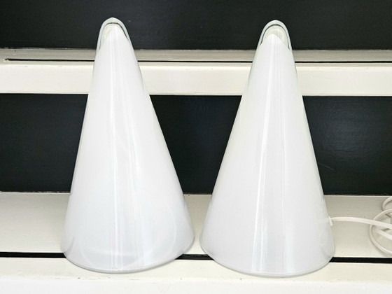 Image 1 of Set of TeePee table/bedside lamps