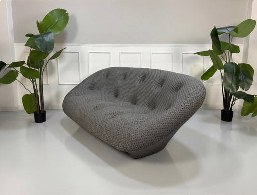 Ligne Roset Ploum Designer Sofa Gray Fabric