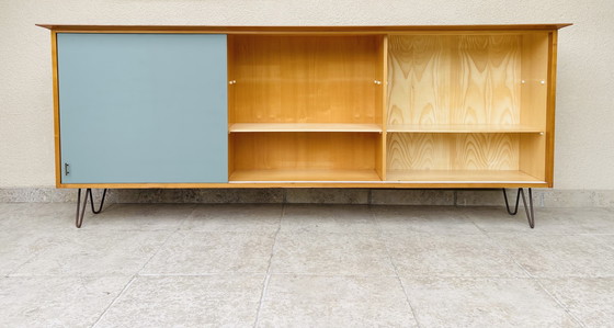 Image 1 of Beech high sideboard