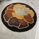 Vintage round rug Desso