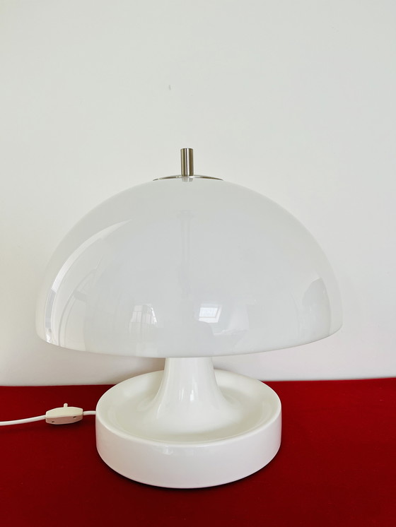 Image 1 of 2x Sicart Ceramic Table Lamps - Architetti - Gigante & Zambusi