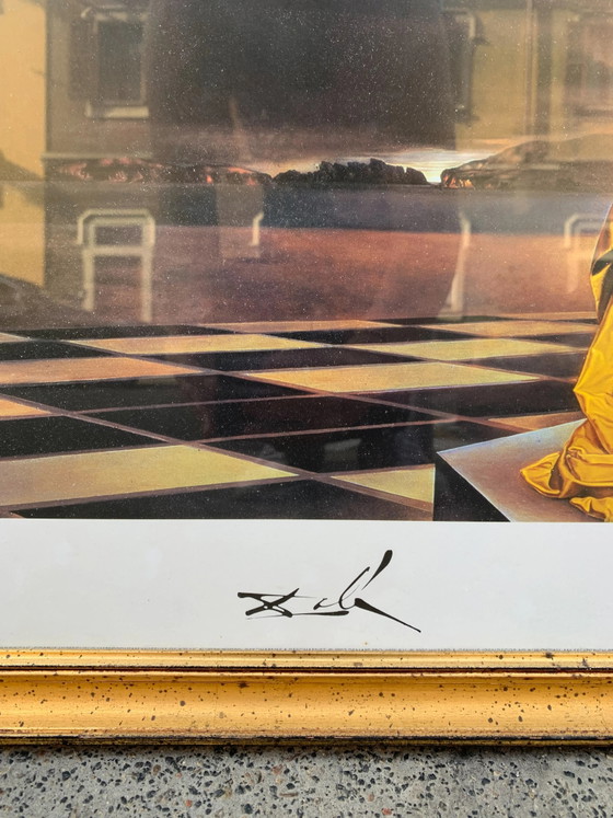 Impresión Salvador Dalì años 60 sobre madera, Salvador Dali, Pinturas y dibujos (foto 3 de 5)