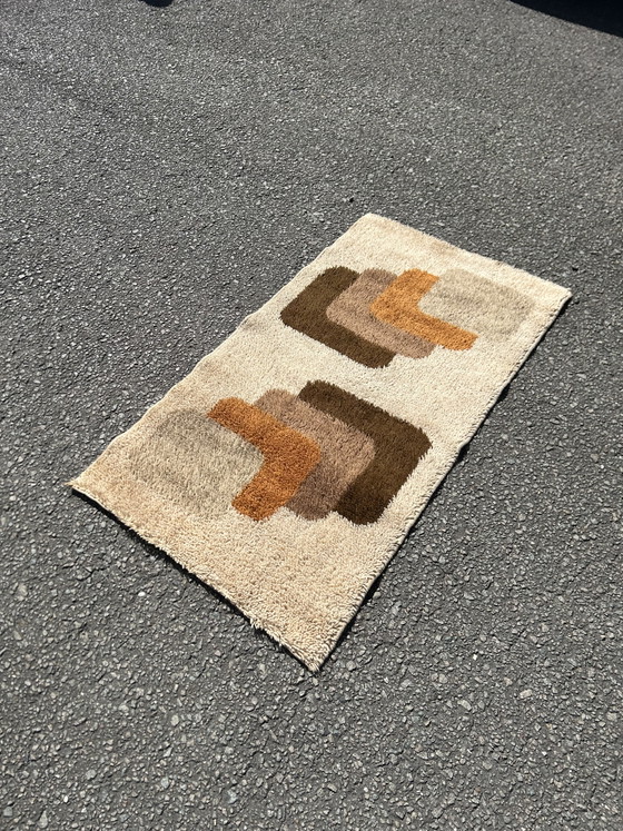 Image 1 of Vintage space age/pop art rug