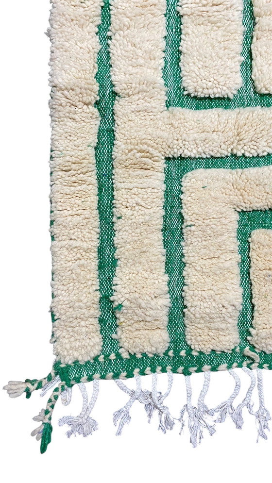 Image 1 of Authentischer handgeknüpfter Berberteppich aus dem Atlasgebirge – 150 x 100 cm – Wolle