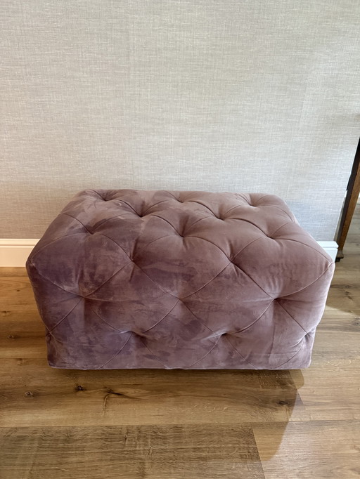 Pouf Homestock viola/rosa
