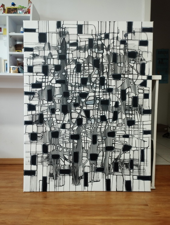 Image 1 of Natia Antadze Abstract Composition XXL