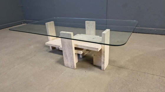 Image 1 of Table basse vintage de Willy Ballez, années 1970