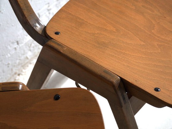 Poltrone lounge Thonet vintage (c.1950). Set di 2 pezzi – Mid Century Modern (photo 24 of 40)