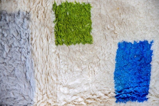 Alfombra tejida a mano de pura lana, artesanía tradicional, tamaño 150/250 cm. – Alberto Bazzani, Wool (photo 6 of 7)